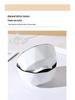 5-Inch Nordic Ceramic Rice Bowl Set - Creative Diamond Design