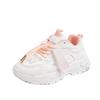 Girls' Double Mesh Sneakers2026New Spring and Autumn Children's Soft Sole White Shoes Boys' Casual Running Shoes