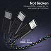 USB Cable Braided Nylon Data Cable Fast Charging Mobile Phone Charger Wire USB Micro USB Cable