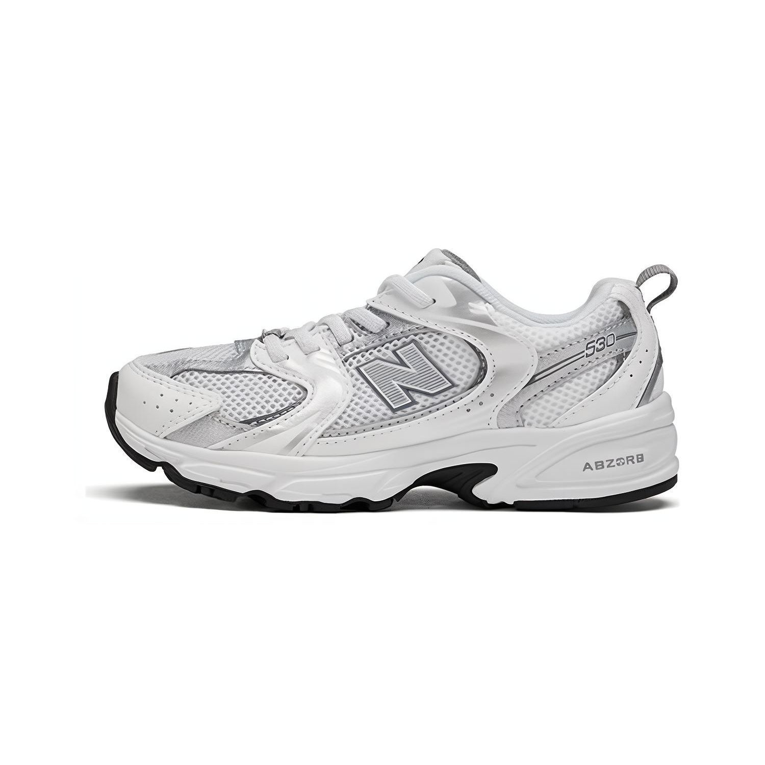 

Детские кроссовки New Balance 530 Little Kid White Silver PZ530AD 35
