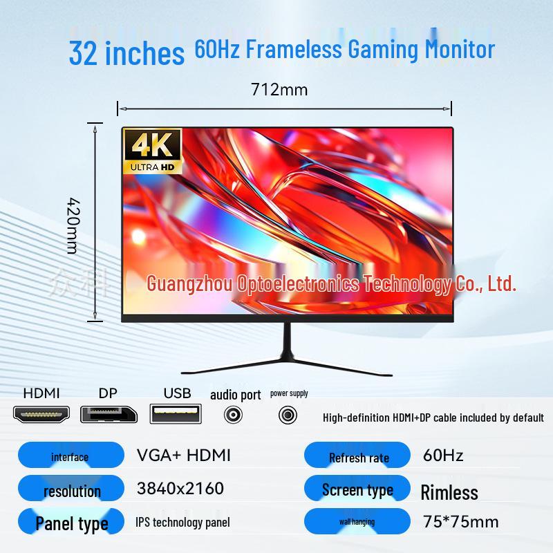 High-Definition Esports Gaming Monitor: 34-inch 4K 180Hz, 32-inch 2K 240Hz, 27-inch
