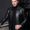 New impulse spring and autumn thin leather jacket men's imported high-end leather jacket American leather jacket leave-in and durable