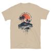Tropical Sunset T-Shirt – Unisex Palm Tree and Island Graphic Tee – Perfect for Beach Lovers