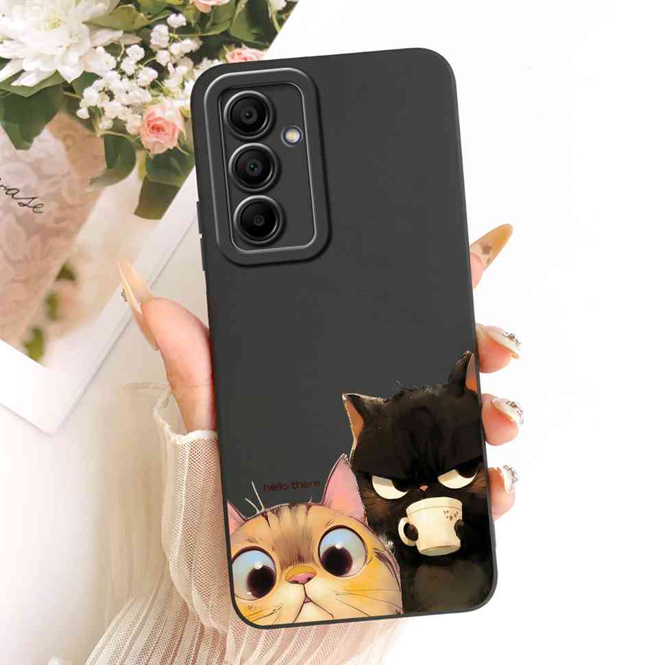 For Samsung A16 Case Silicone Cartoon Pattern Samsung Galaxy A16 5G SM-A166B Phone Case Protective Shell Back Cover Soft Case