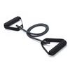 30LB TPE Straight Tension Rope Strength Training Puller Back Pulling Fitness Elastic Rope Black