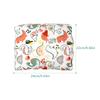 Reversible Baby Feeding Arm Pillow Breathable Cooling Side And Cosy Cotton Layer For Newborns Mother