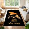 Lord Rings Customized Name Floor Mat Perfect for Dormitory Outdoor Dining Room Decorate Room Antislip Carpet Anime Office Decor