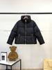 New stand-up collar short down jacket women's white goose down warm commuter jacket loose version bread jacket