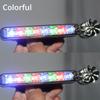 2Pcs Wind Powered Car DayTime Running Lights 8LED Rotation Fan Daylight No Need External Power Supply