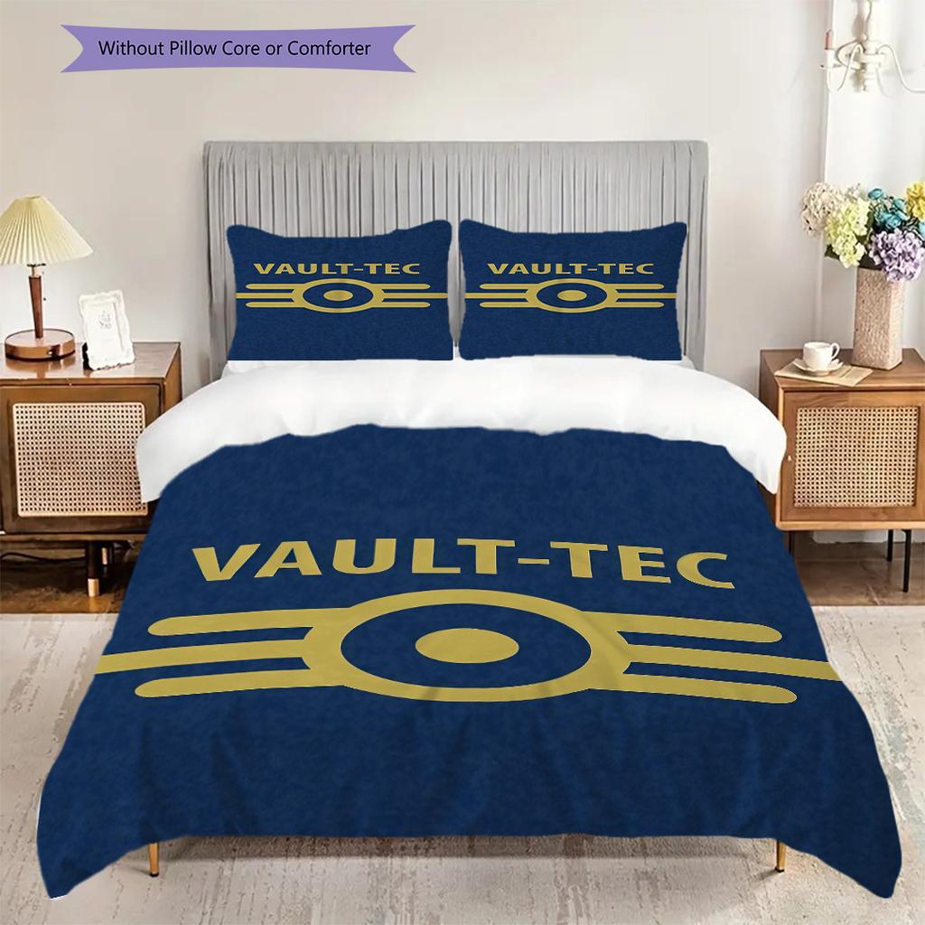 Vaulttec Secure Haven Bedding 1 Duvet Cover 2 Pillowcase Without Core Christmas Birthday Gift Soft And Comfortable Bedding Set