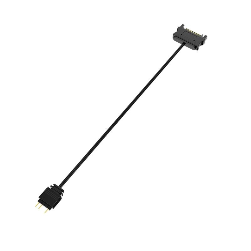 5V 3Pin Computer Motherboard Extension Cable ARGB Extension Adapter Cable ARGB Power Connector For PC Motherboard