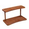 Desktop Organizer Stationery Holder Rustic 40x20x22cm Office Desk Shelves Makeup Organizer for Dining Room Dorm Bathroom