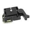 QR40 Aluminum Alloy Black Universal Quick Release Plate Clamp Mount for Camera Tripod Ballhead