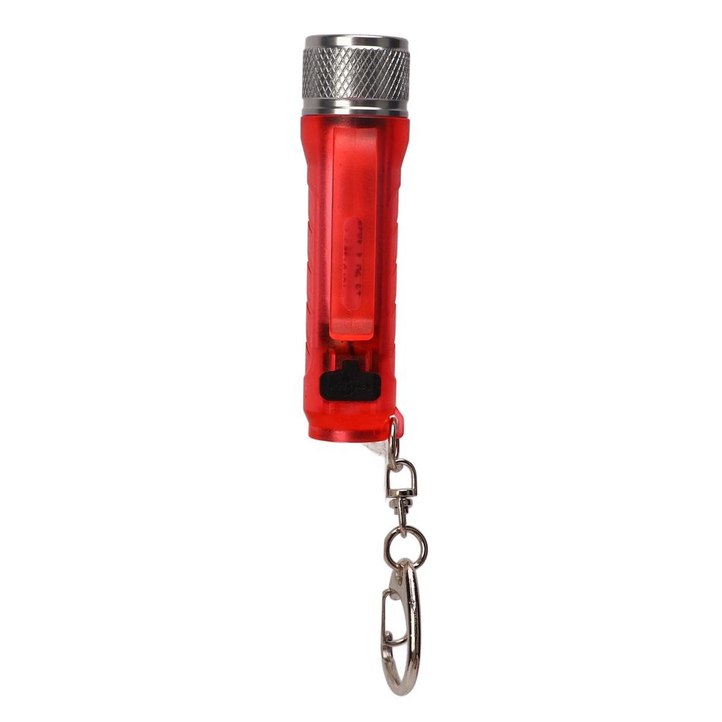 Mini Flashlight Portable Lightweight Multi Light Modes Pocket Flashlight for Outdoor Riding Hiking Camping Fishing Red