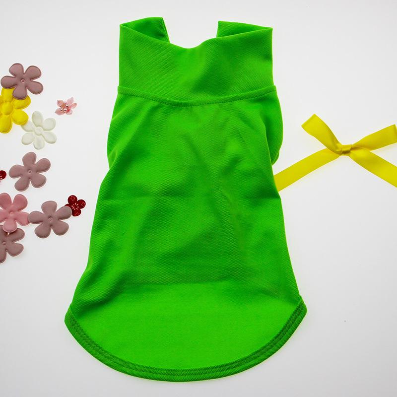 Oddychająca Cienka Kamizelka dla Psa Koszulka POLO - Idealna na Wiosnę/Lato, Nowa Kolekcja dla Złotych i Pluszowych Pupili