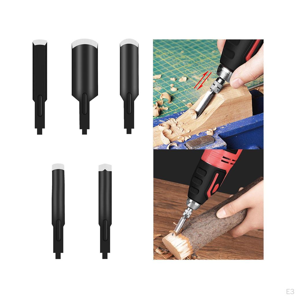 Zestaw precyzyjnych narzędzi do rzeźbienia w drewnie do projektów grawerowania DIY