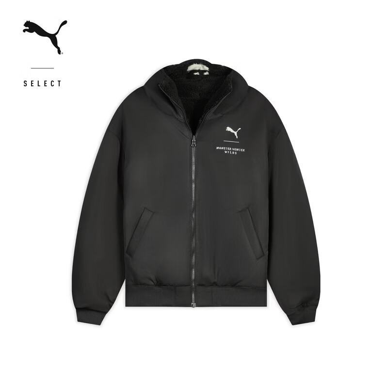 PUMA Monster Hunter Wilds Unisex Reversible Fleece Hooded Jacket XS