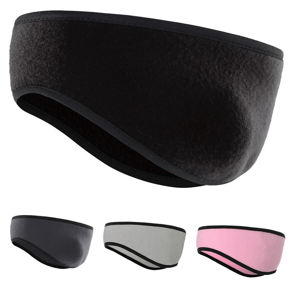 1PC Warm ear protection outdoor sports thick wide brimmed headband autumn and winter cycling, windproof and cold proof earmuffs
