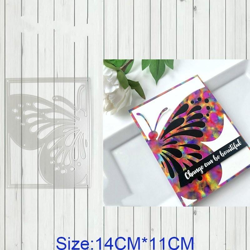 Butterfly Metal Cutting Dies Set for DIY Scrapbooking Greeting Card Making Paper Embossing Craft