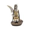 Resin Angelic Statue Flower Girl Decorative Ornament High Decorative Figurine for Christmas and Thanksgiving Day