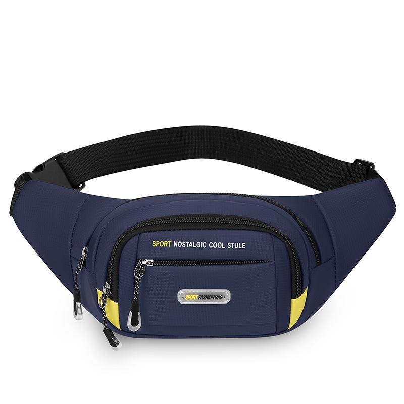 Unisex Mobile Waist Bag - Large Capacity, Water-Resistant, Durable for Work & Travel, Fashion Crossbody Pack Sports Bag