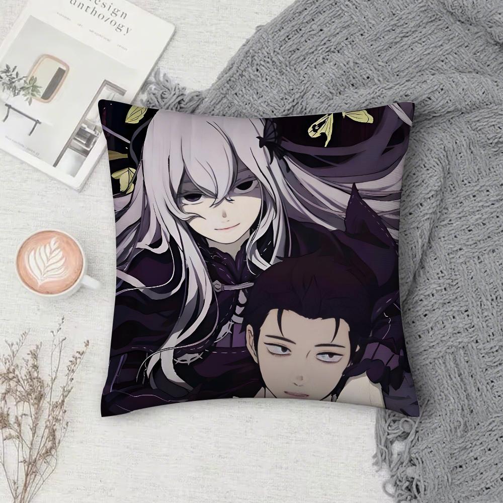 Anime R-Re Zero Pillow Case Cover Square Sofa with for pattern comfortable cushionsuitable of room