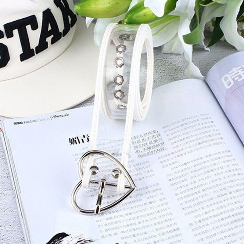 Modern Transparent Waist Belt For Women With Stylish Buckles For Casual And Looks Dressy