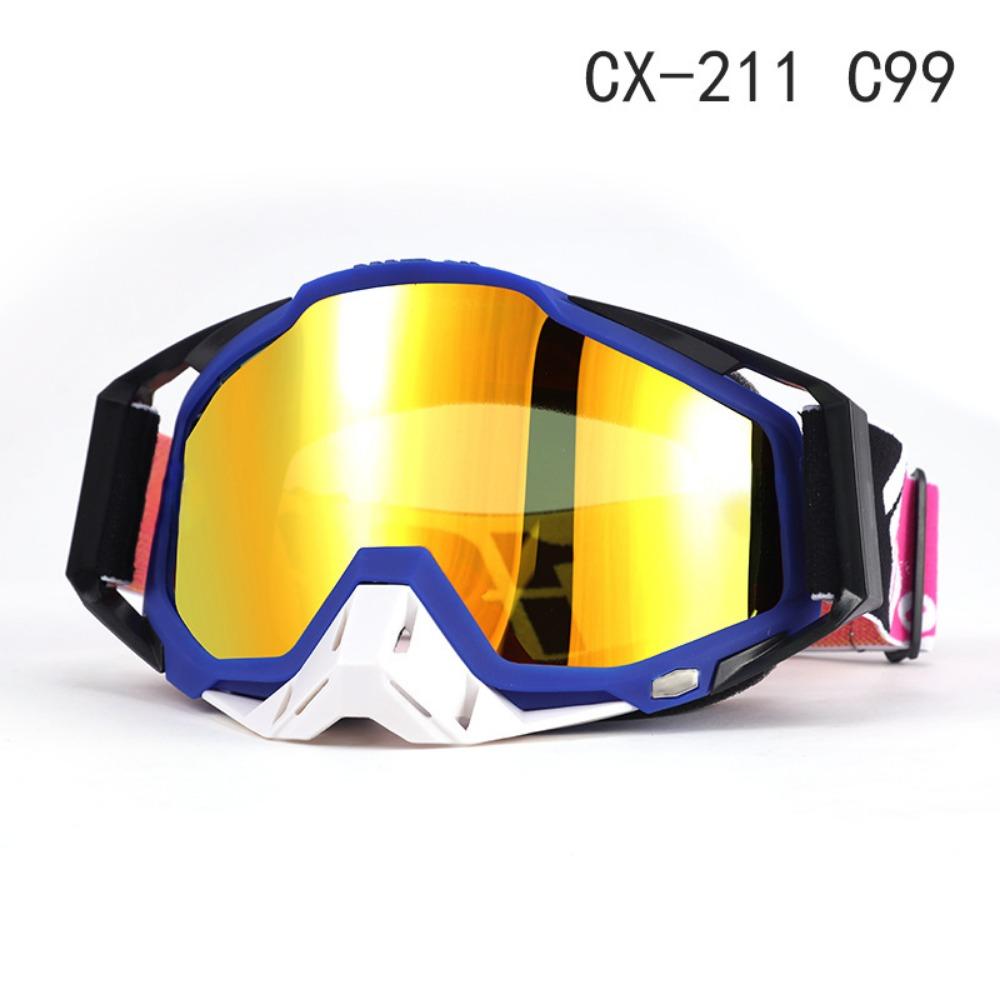 Goggles Motorcycle Goggles Ski Goggles Cross-border 100% Downhill Off-Road Windproof Goggles Outdoor 100% Riding