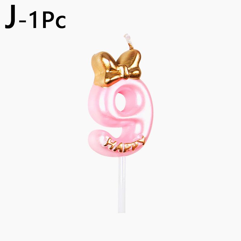 1PC Cake Topper Decoration Number Party Candles Birthday Blessing Anniversary 1PC Cake Topper Decoration Number Party Candles Birthday Blessing Anniversary