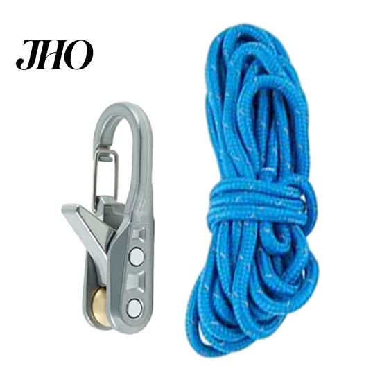 Weather-resistant Rope Tensioner 2/6/8/10/12/16/20Pcs with Roller Cord Heavy Duty Metal Outdoor Backpacking Hiking Boating Camping Guyline Adjuster