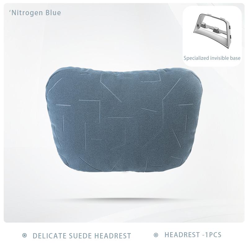For ZEEKR 001 2025 2024 Suede neck pillow Headrest and waist support Comfortable waist car seats interior accessories