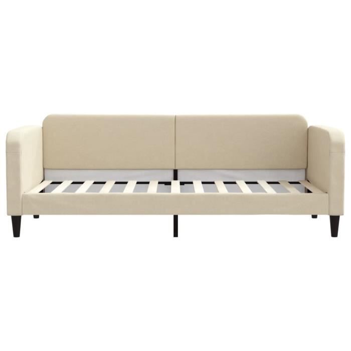 VidaXL Daybed Cream 80x200 Cm Fabric 354032