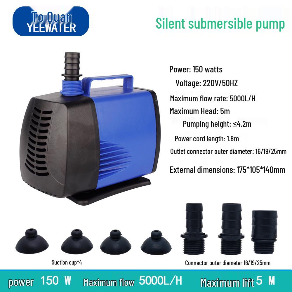 Leise Tauchwasserpumpe für Aquarium & Umbau ländliche Toilette