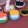 Sushi Rice Ball & Shochu Simulation Food Toy Ornament Keychain