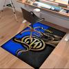 Custom Personalization Inter Milan Print Area Rug - Soft, Washable Non-Slip Indoor Mat,Living Room,Home&Office Decorative Rug