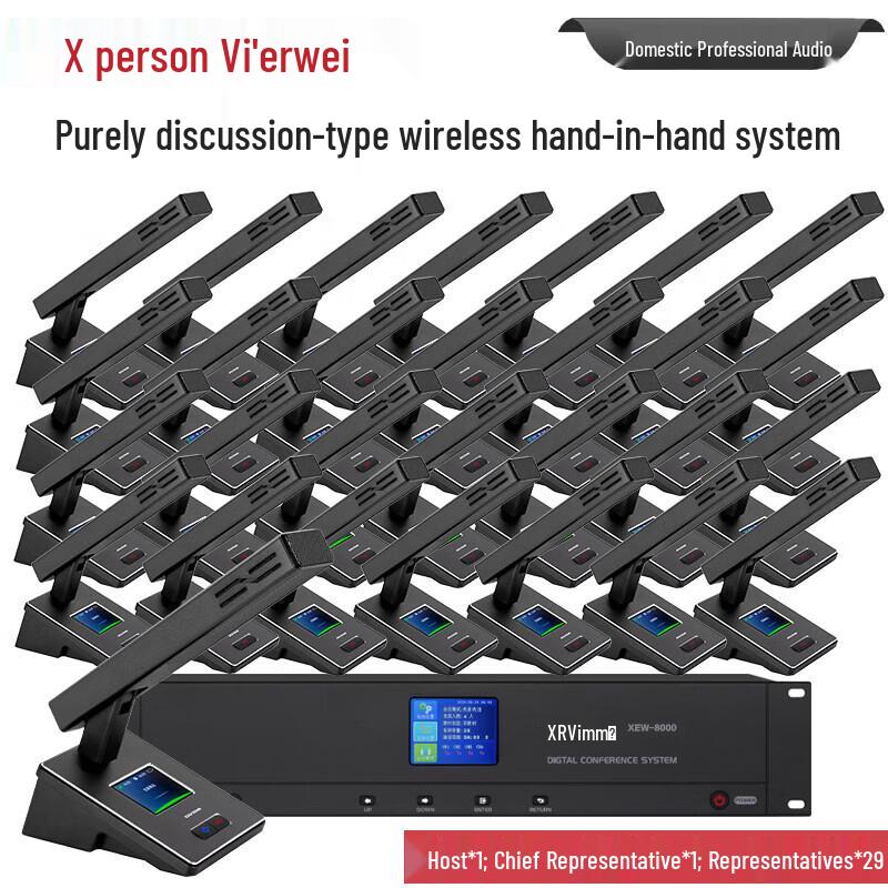 XEW-8000 Series Professional Digital Wireless Conference Microphone System (CN Version)