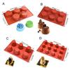 Multiuse Food Grade Silicone Flat Top Cone Molds Ideal For Romance Dessert DIY Crafts Holiday Celebration And Baking Accessories