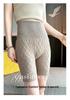 Women's High-Waisted Cashmere Base Layer Pants: Autumn/Winter Warmth, Abdomen Slimming, Waist Protection, Anti-Exposure Wool Knit Shorts.