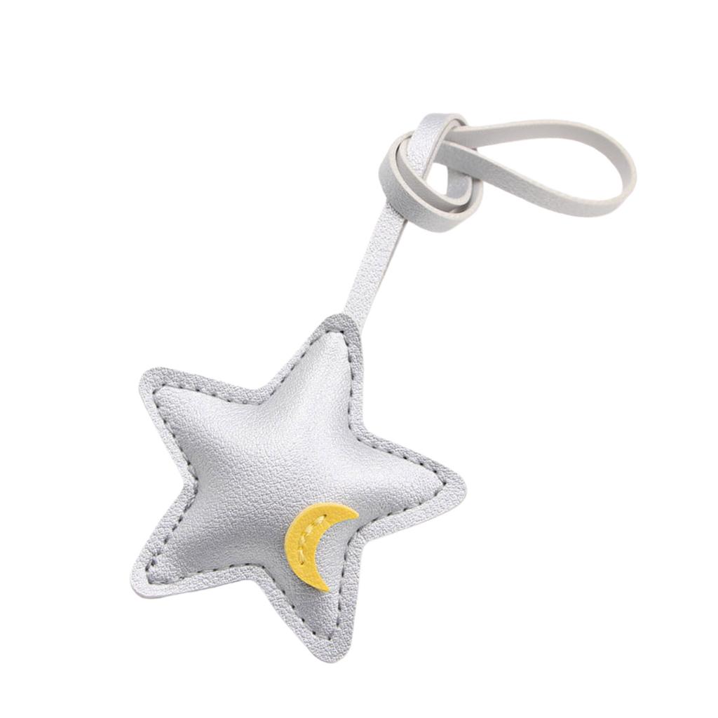 Colgante de Estrella Multiusos Encanto para Bolso de Moda Adecuado para Bolsos Llaves y Mejora de Vehículos Proceso de Instalación Fácil