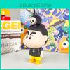 Crayon Shinchan Labubu Pvc Collectible Figure With Assembly For Desktop Decor Fans