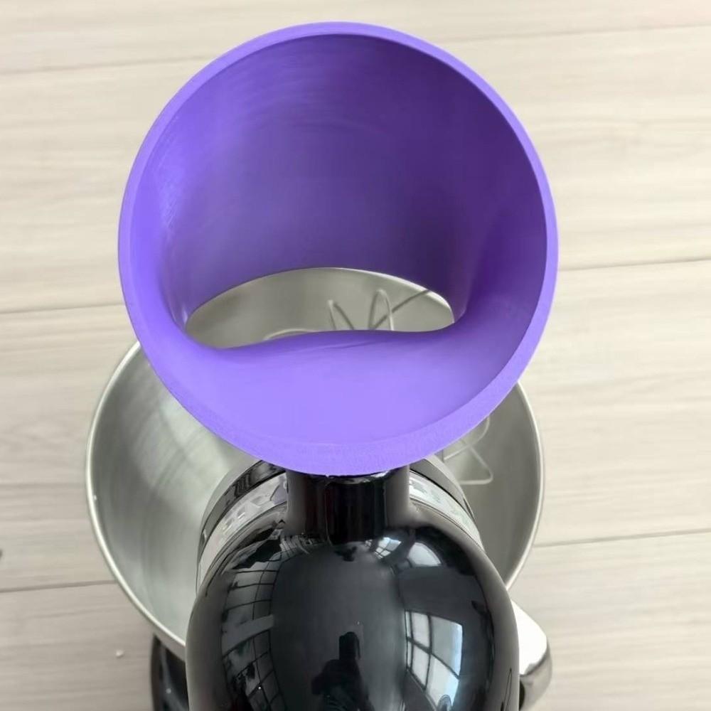 Plastic Mixer Flour Funnel Easy-Pour Avoids Spills Wide Mouth Funnel Large Capacity Kitchen Funnel Cooking Accessories