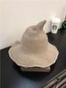 Temperamental Big Brim Witch Hat - Knitted Halloween & Christmas Style for Women