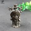Vintage Brązowy Chiński Bóg Bogactwa Długowieczności Statuetki Dekoracja Domu Antyczne Tradycyjne Budda Ozdoby Figurki Feng Shui