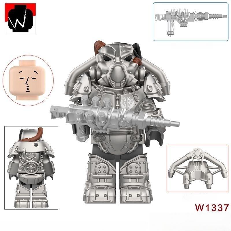 Power Mecha Minifigurka Sestavení hračky