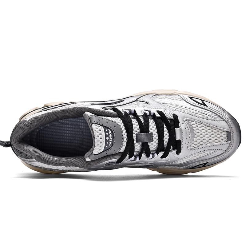 Hochwertige Originaldesign Street Sport Style Mesh-Sneaker für Herren Damen Schwarz Hombre Daily Dress Laufschuhe