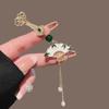 New Chinese-style Safety Pin Fringed Cheongsam Collar Decoration Brooch for Women's Chest Ornament