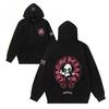 838 CHROME HEARTS 2025 Autumn and Winter New Plus Size Classic Style Logo Hooded Sweatshirt, Suitable for Couples To Wear