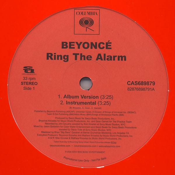 

LP Record BEYONC - Ring The Alarm CAS689879 Sony Urban Musi 2006 US Rap & Hip-Hop/R&B Used