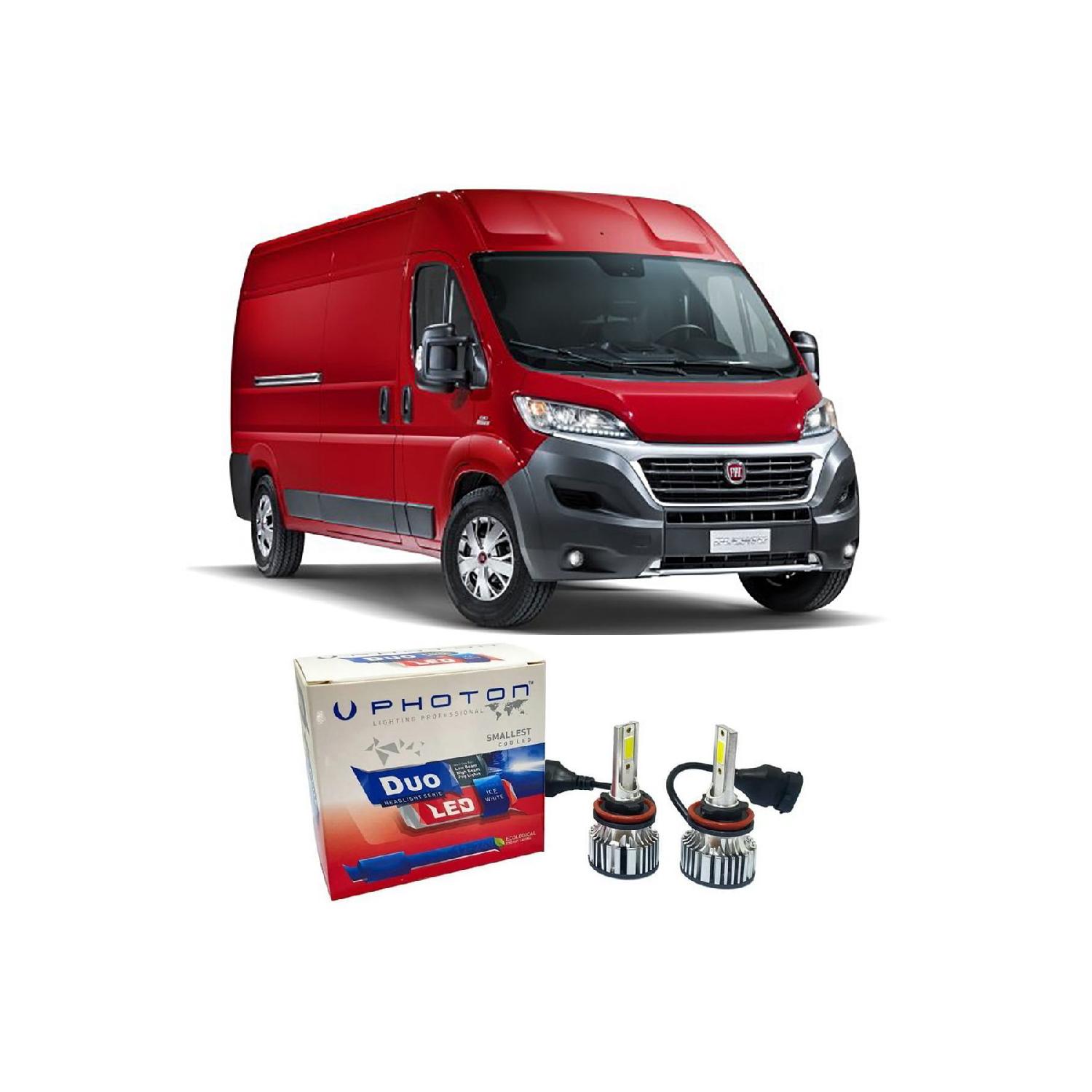 

Fiat Ducato Led Ксеноновая лампа ближнего света H7 Duo New Series White 2014
