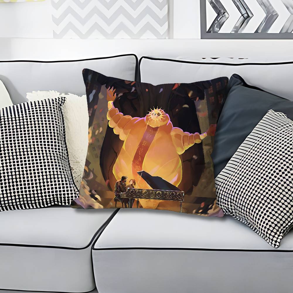 Gamer CClair Obscur EExpedition 33 Various Sizes Square Pillow Case For Car Home Bedchamber Decor Custom Valentine gift